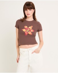Subtitled - In Bloom Fitted T-Shirt