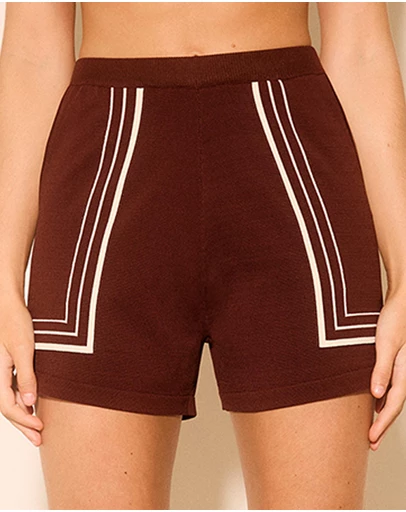 MON RENN - Esplanade Knit Shorts