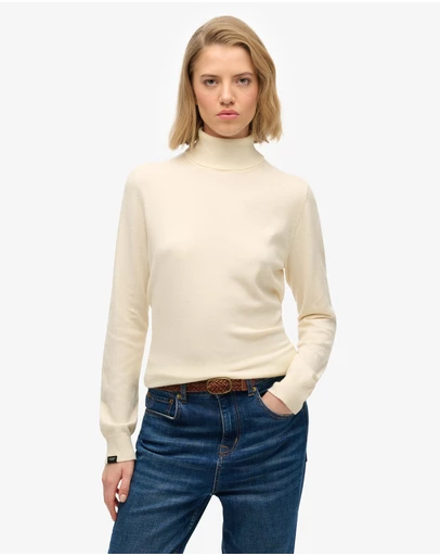 Superdry - Classic Turtle Neck Slim Fit Jumper