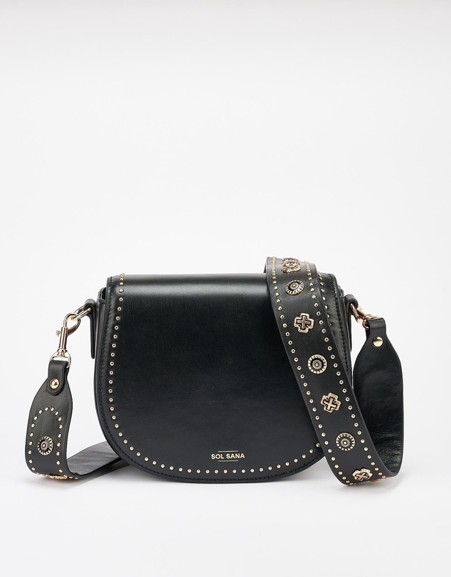 Sol Sana - Saddle Bag Black / Gold