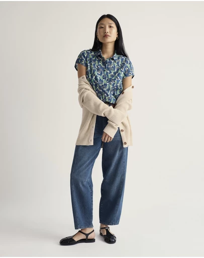 Seasalt - Seasalt Cornwall Blue Rushmaker Shirt