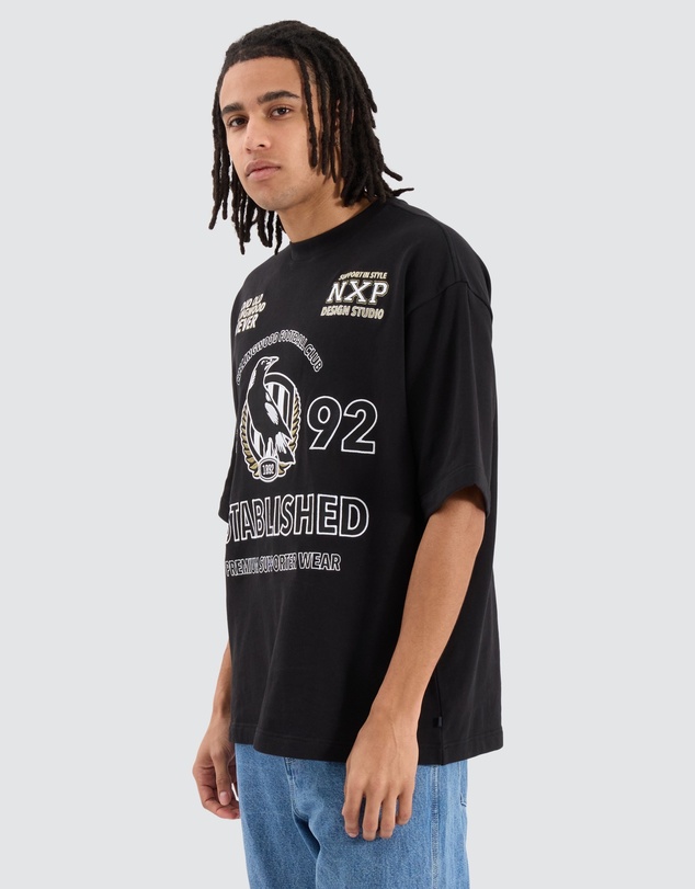 Nena & Pasadena - Collingwood Mega Loop Back Tee