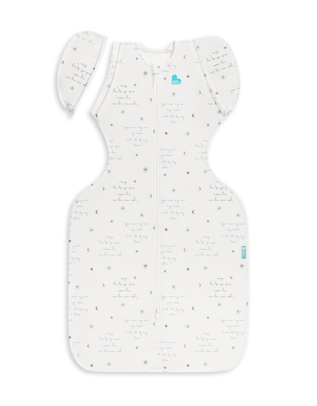 Love to Dream - Transition Bag 0.2 TOG Stretch Cotton You Are My... in White