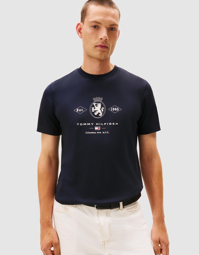 Tommy Hilfiger - Varsity Graphic Interlock Knit T-Shirt