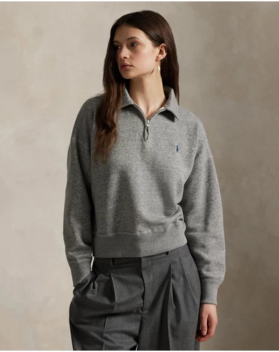 Polo Ralph Lauren - Fleece Quarter-Zip Sweater