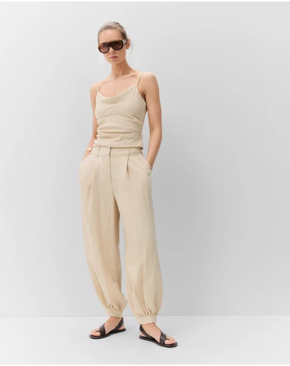 UNISON - Textured Harem Pant