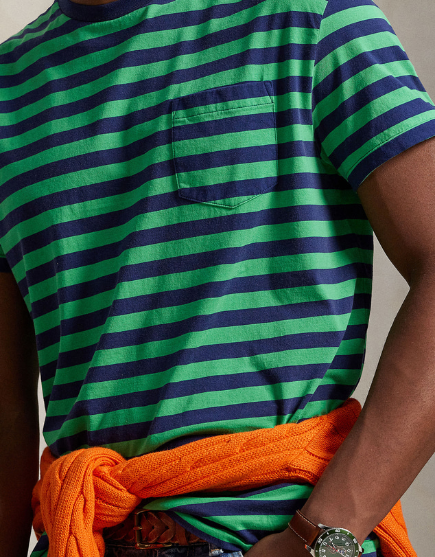 Polo Ralph Lauren - Classic Fit Striped Jersey T-Shirt