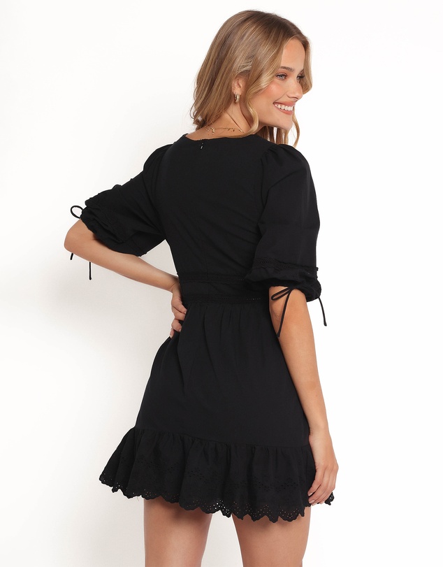 Petal & Pup - Estella Mini Dress - Black
