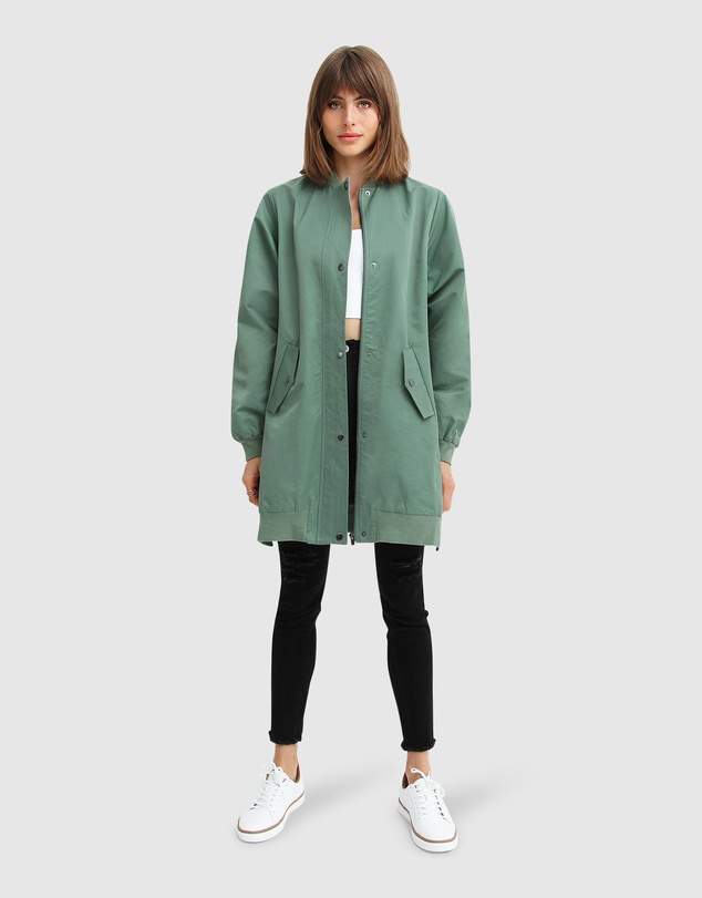 Belle & Bloom - Chasing You Long Bomber Jacket