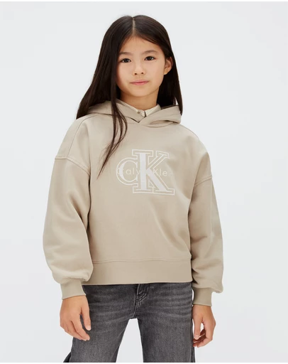 Calvin Klein Jeans - Girls Oversized Logo Hoodie