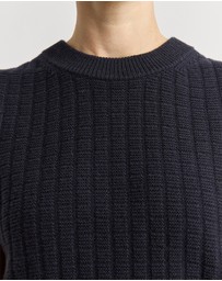Toorallie - Grid Knit Vest