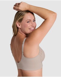 Leonisa - Daily Side & Back Smoothing V Neck Wirefree Bra