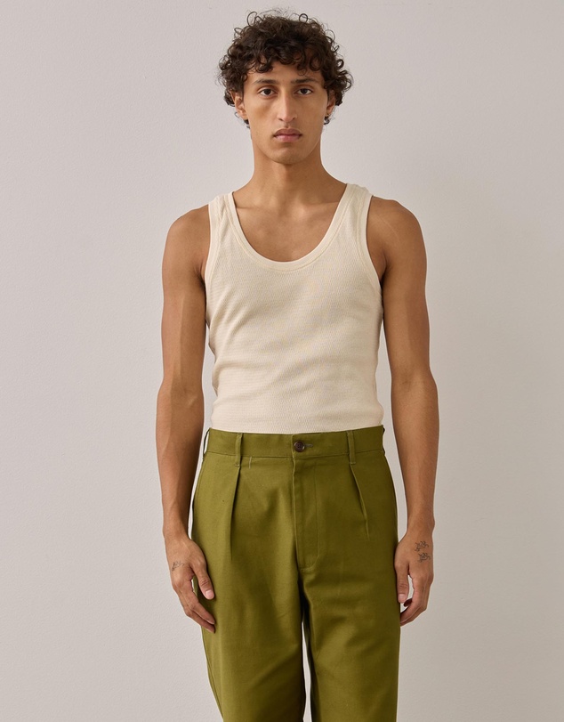 Charlton  - Japanese Cotton Waffle Tank