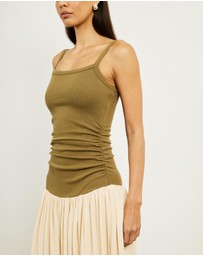 Minima Esenciales - Ever Gathered Maxi Dress