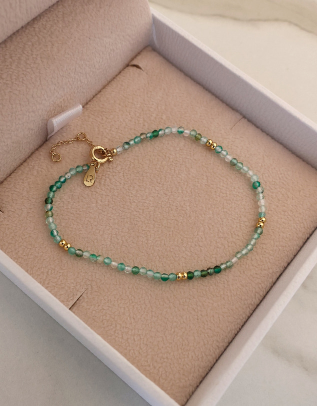 Luna Rae - Gold Vermeil - Cove Beaded Bracelet