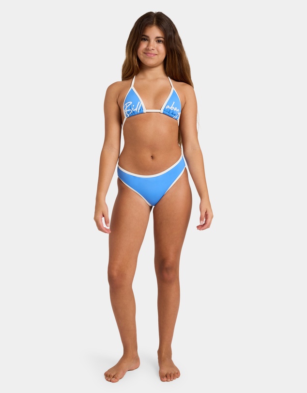 Billabong - Girls 6 to 16 Breaker Squad Slide Tri Two Piece Swimsuit