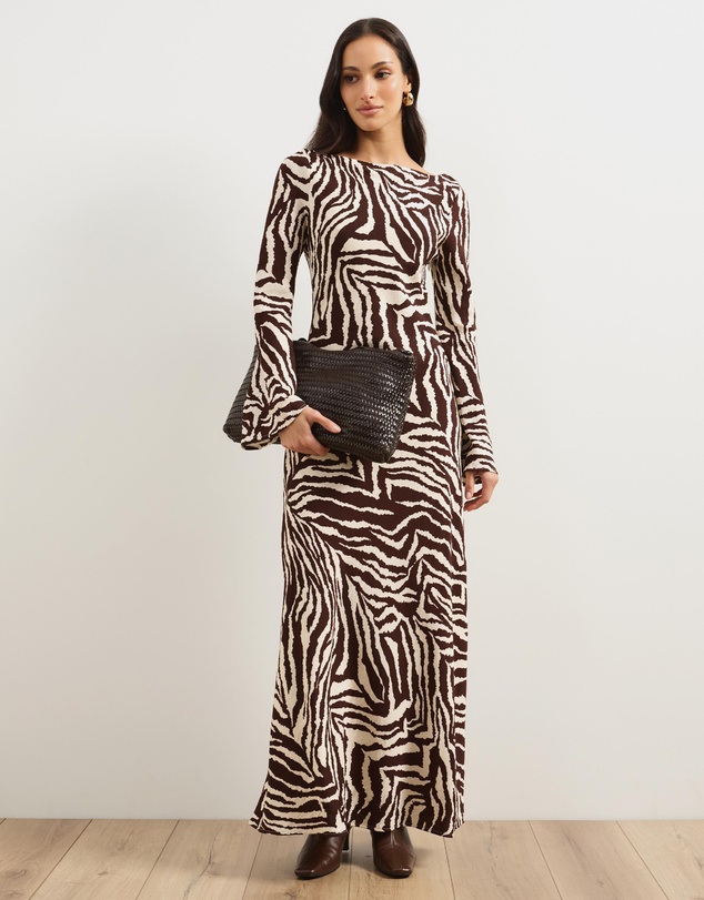 Atmos&Here - Layla Long Sleeve Maxi Dress
