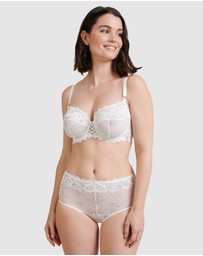 Sans Complexe - Arum Prima Wired Unlined Scalloped Lace Bra