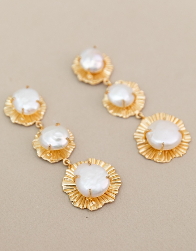 Meshca - Stardust Trio Earrings
