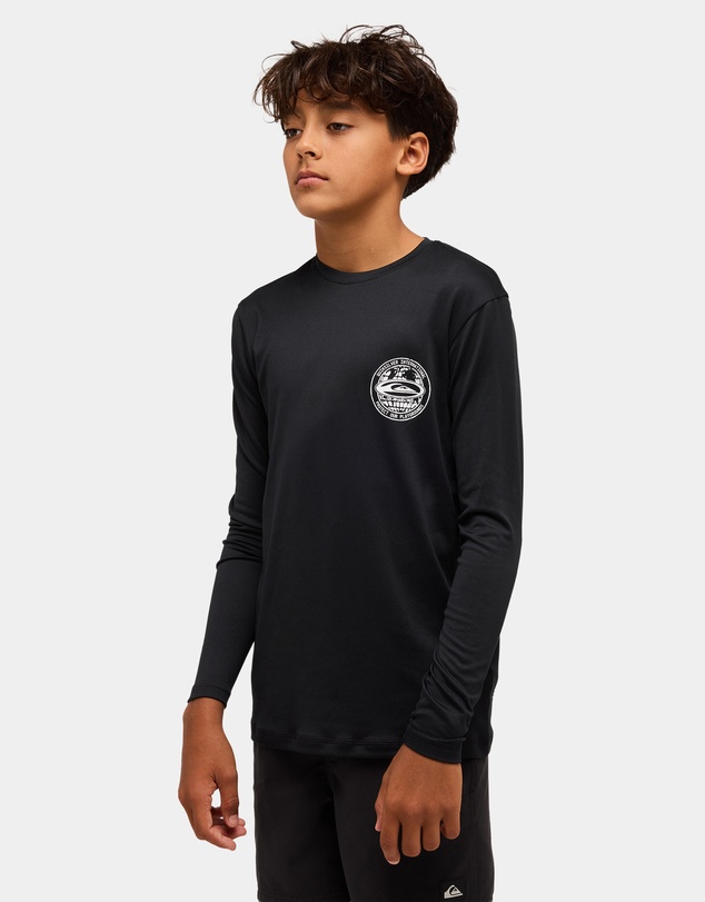 Quiksilver - Boys 8 to 16 Long Sleeve Surf Shirt