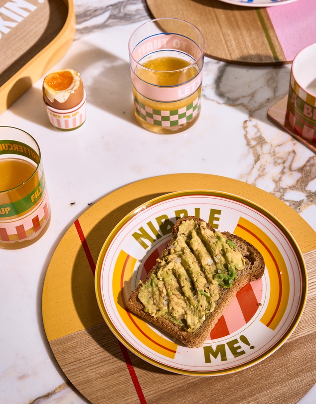 HOTTIE - Sunnie 4-Piece Side Plate Set
