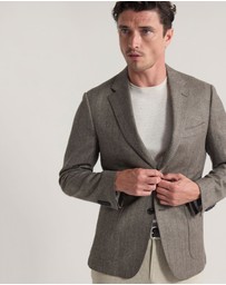 Oxford - Wordsworth Wool Herringbone Blazer