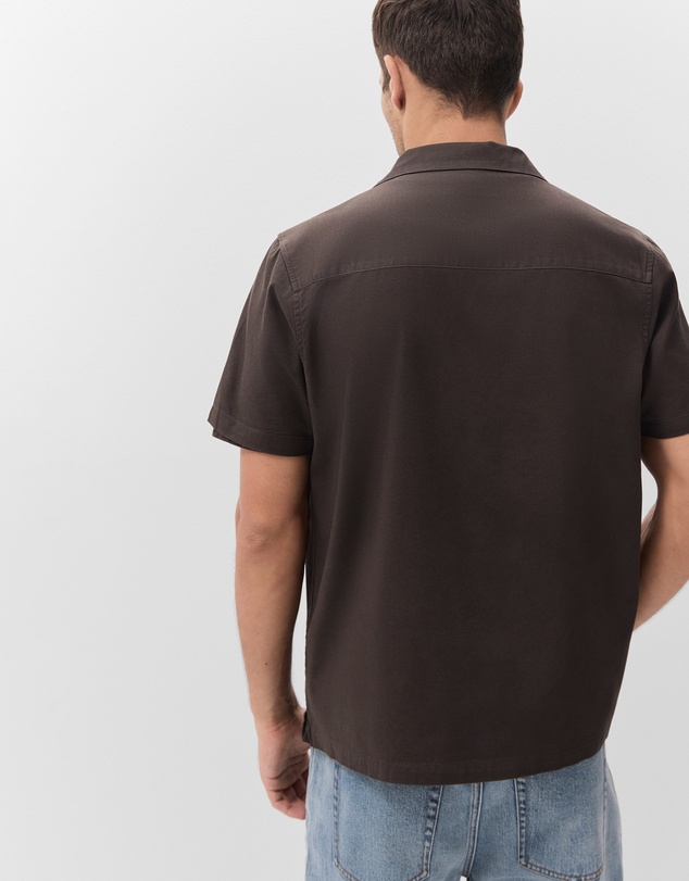 UNISON - Brushed Safari Regular Fit Shirt