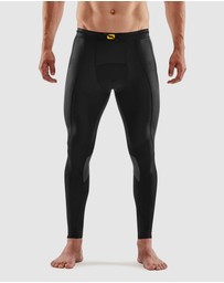 SKINS - SKINS Compression Men's Series-3 Activewear Recovery Long Tight BLK/GRAPH