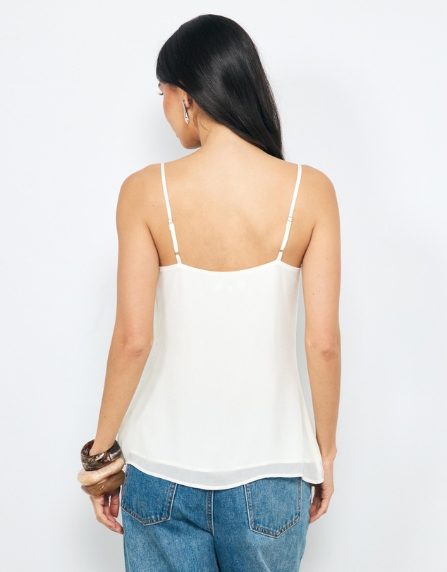 AERE - Lola Strappy Panel Cami Top