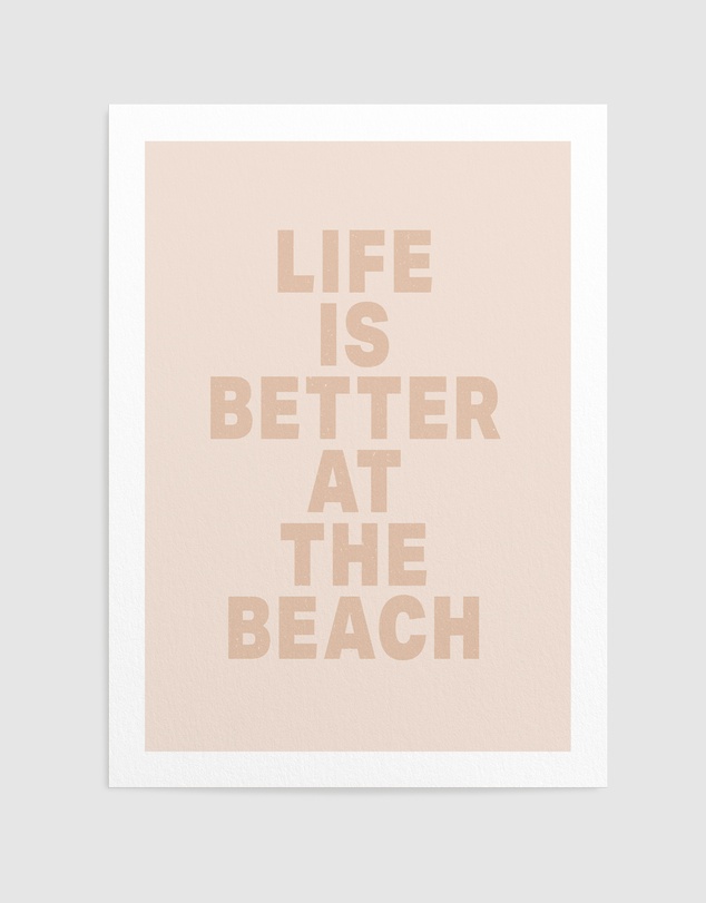 Olive et Oriel - Life Is Better Art Print