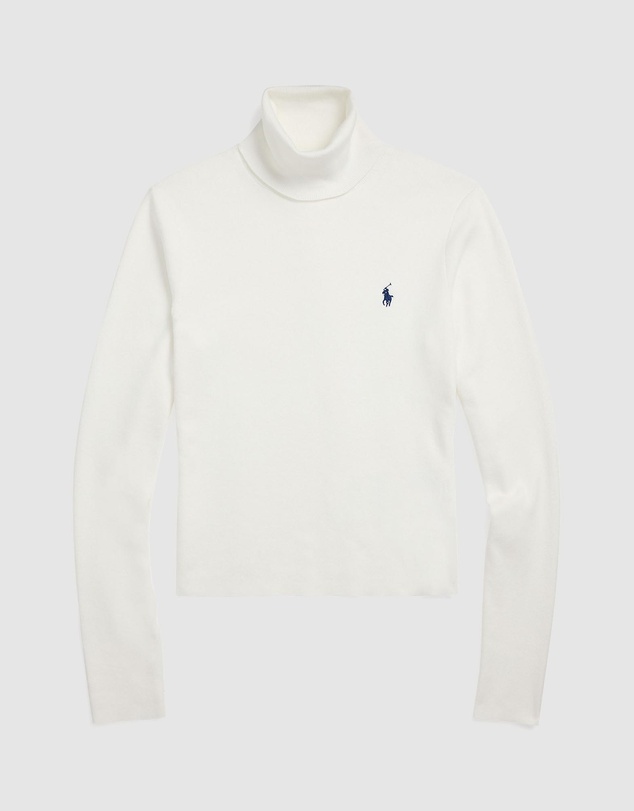 Polo Ralph Lauren - Cotton-Blend Turtleneck - The ICONIC Exclusive
