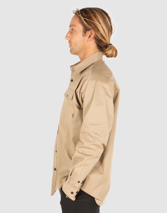UNIT Workwear - UNIT Mens Long Sleeve Task Work Drill Shirt
