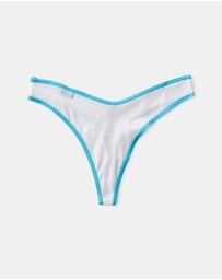 Cotton On Body - 5-Pack Cotton Rib G String