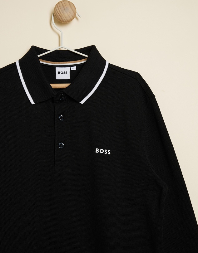 BOSS - Long Sleeve Polo - Kids-Teens