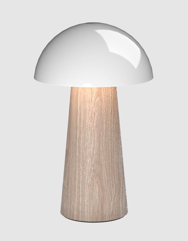 Kreafunk - Kreafunk Bello Lamp, Portable And Rechargeable - Light Wood