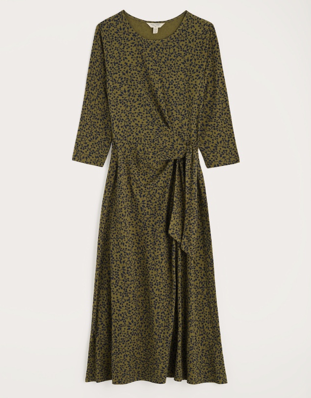 Seasalt - Seasalt Cornwall Green 3/4 Fettling Dress