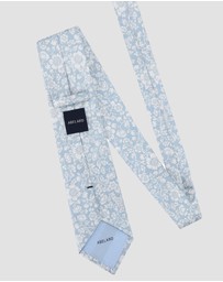 Abelard - Formal Botanical Jacquard Tie