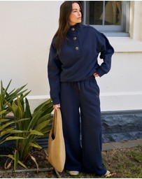 Ceres Life - Ivy Wide Leg Trackpant