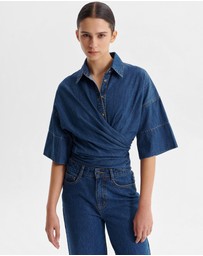 Morrison - Tatum Denim Wrap Shirt