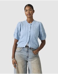 Levi's - Pauline Pointelle Short-Sleeve Cardigan