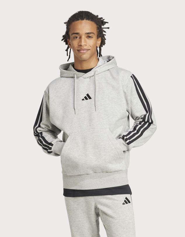 adidas Sportswear - Essentials 3-Stripes Fleece Hoodie Mens
