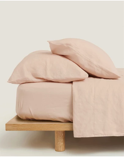 Carlotta + Gee - 100% Linen Fitted Sheet