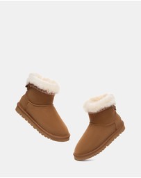 EVERAU - Australian Shepherd Ugg Classic Liora Cow Suede Upper UGG Boots