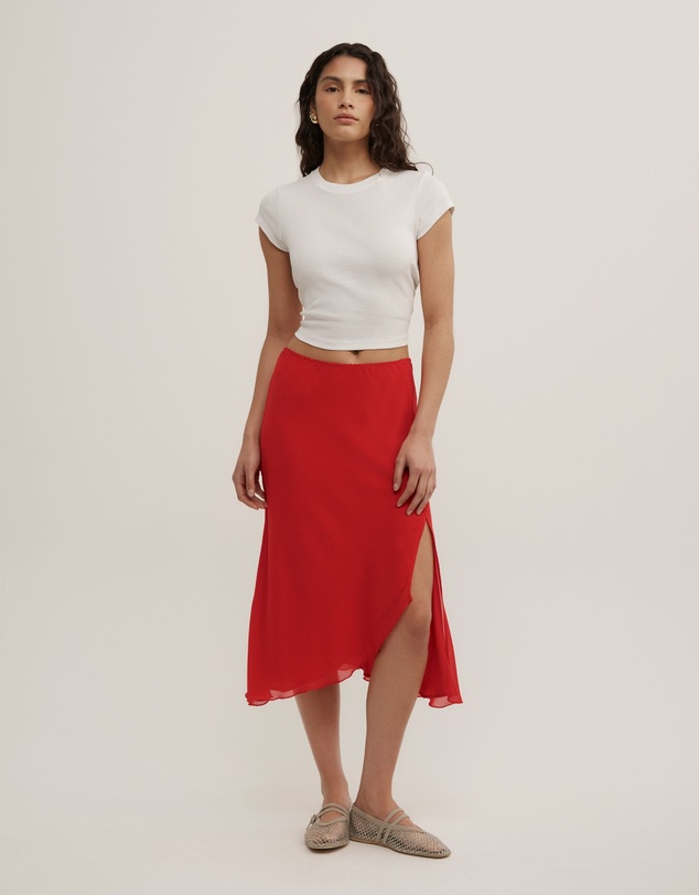 Witchery - Asymmetric Soft Skirt
