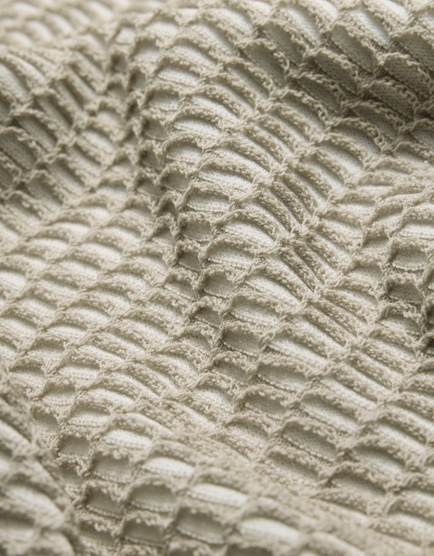 Calibre - Honeycomb Knit Polo Stone