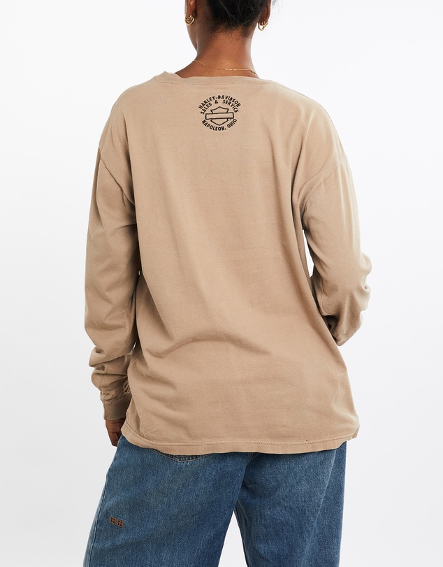 Vintage by The Real Deal - Pre Loved - Vintage 90s Harley Davidson Long Sleeve Tee