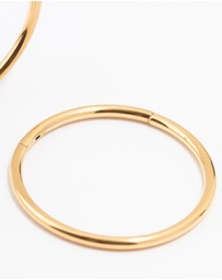 Lovisa - Gold Plated Surgical Steel Sleeper Earrings 14MM