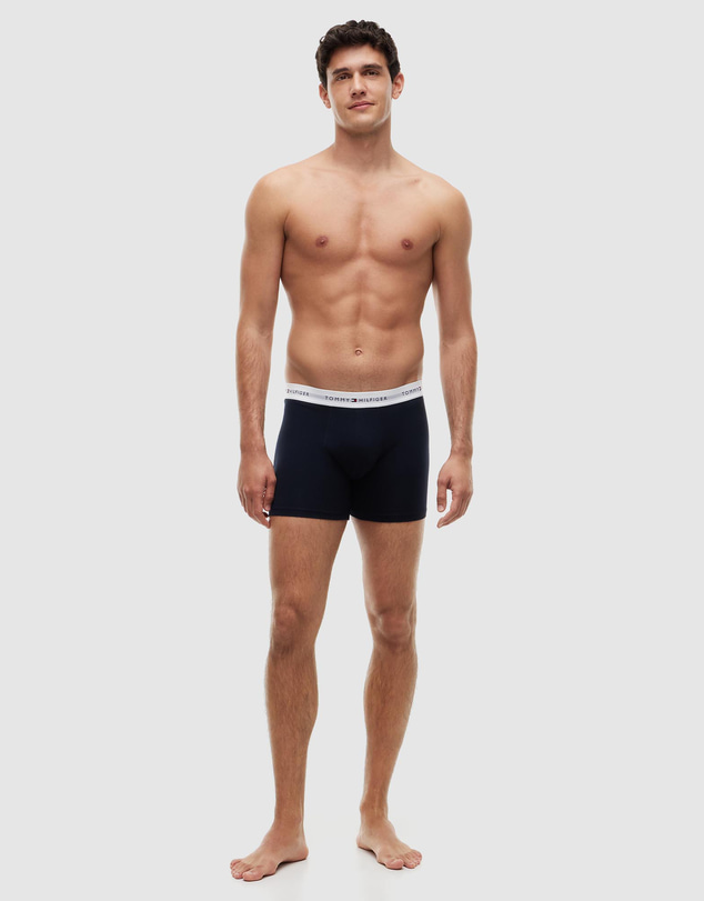 Tommy Hilfiger - 3-Pack Signature Contrast Waistband Boxer Briefs