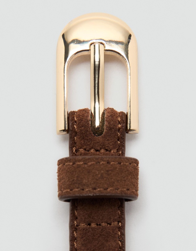 M.N.G - Bovine Leather Belt