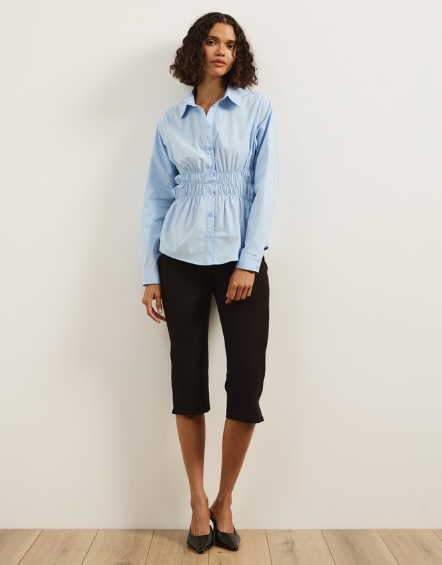 Atmos&Here - Tilly Gathered Waist Shirt